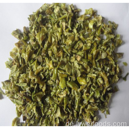 Dehydrated Jalapeno Grüner Pfeffergranulat 3*3 mm